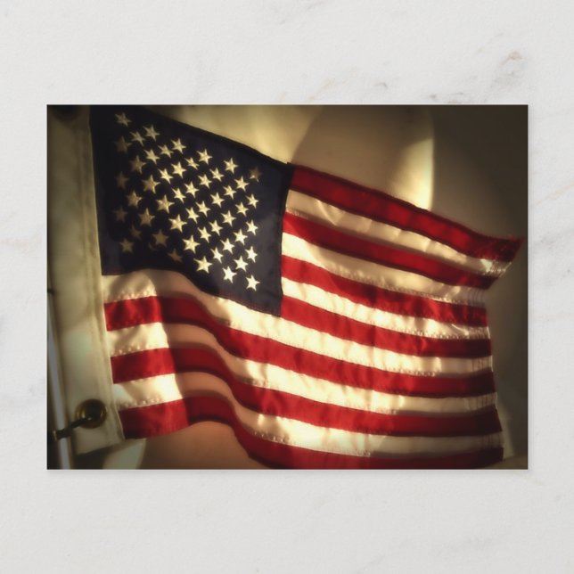 Carte Postale American Flag (Devant)