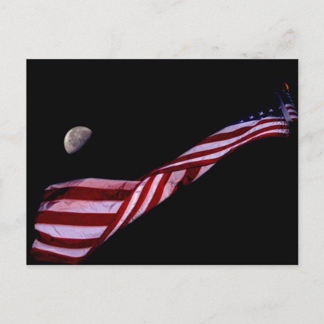 Carte Postale American Flag Postcard (Devant)