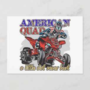 Carte Postale American Quad