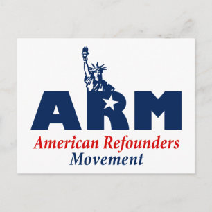 Carte Postale American Refounders Movement (ARM)