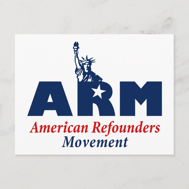 Carte Postale American Refounders Movement (ARM) (Devant)