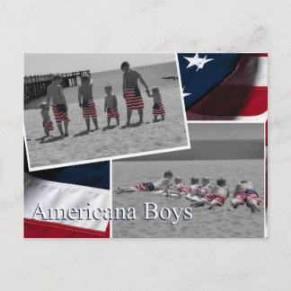 Carte Postale Americana Boys