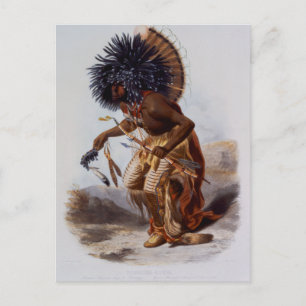 Carte Postale Amérindien