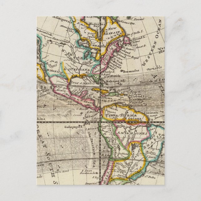 Carte Postale Amérique 2 (Devant)