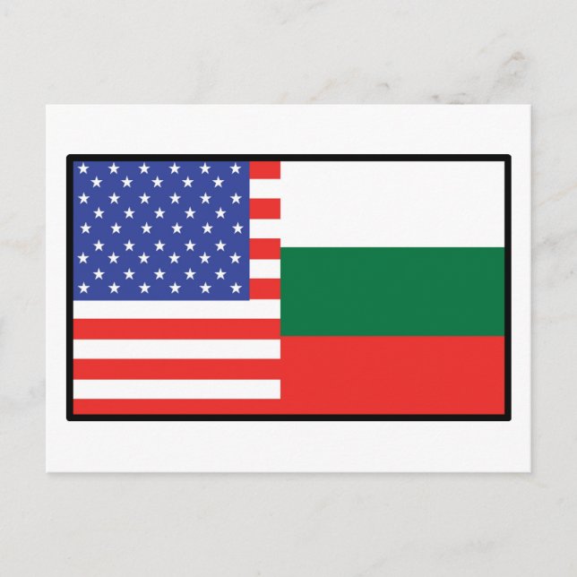 Carte Postale Amérique Bulgarie (Devant)