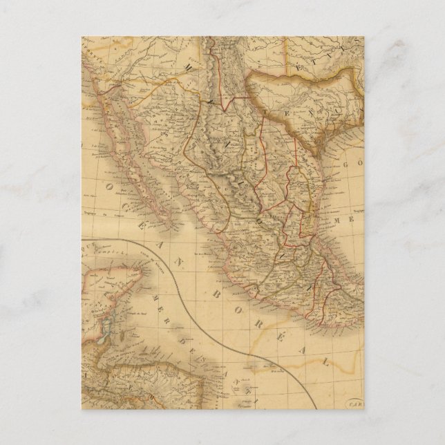 Carte Postale Amérique centrale (Devant)