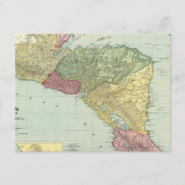 Carte Postale Amérique centrale 2 (Devant)