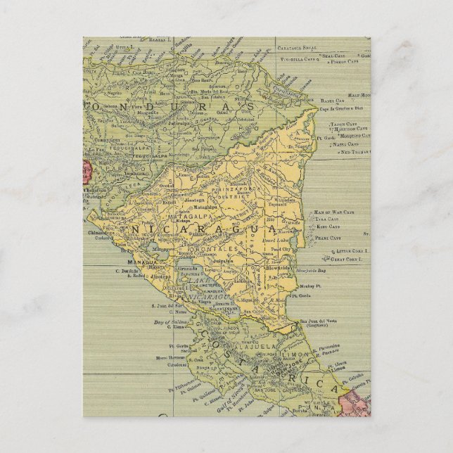Carte Postale Amérique centrale 5 (Devant)