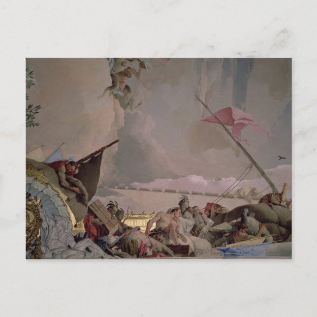 Carte Postale Amérique, détail de la gloire de l'Espagne II (Devant)