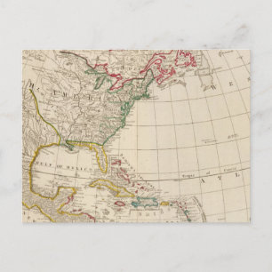 Carte Postale Amérique du Nord