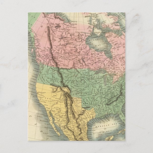 Carte Postale Amérique du Nord 2 (Devant)