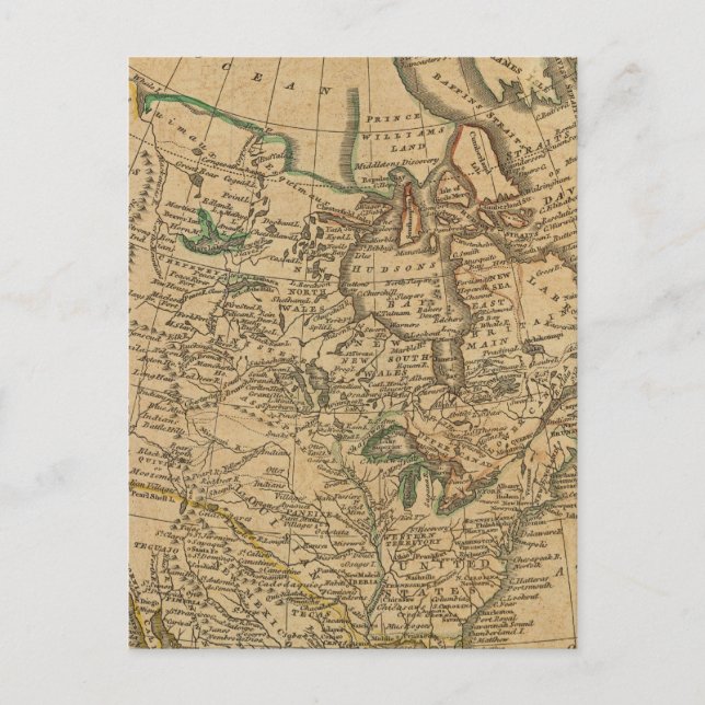 Carte Postale Amérique du Nord 3 (Devant)