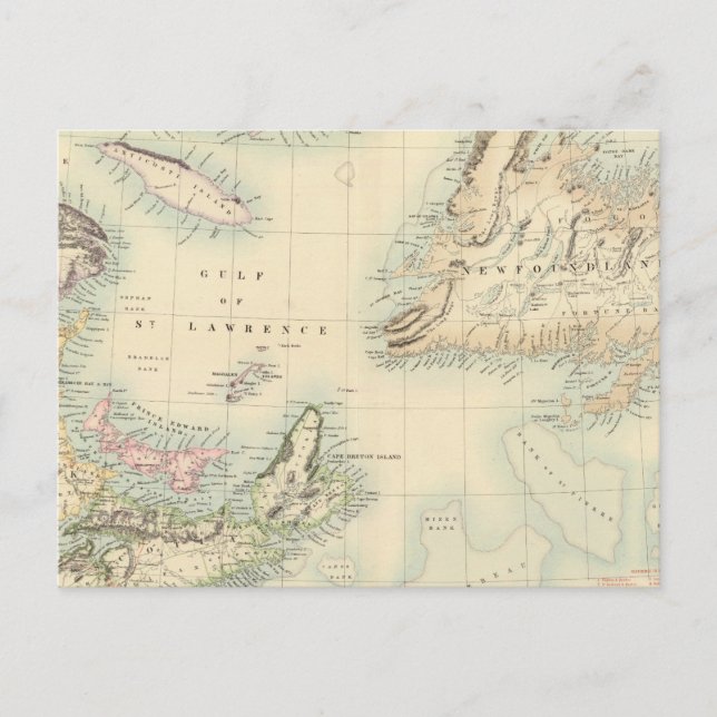 Carte Postale Amérique du Nord britannique 3 (Devant)