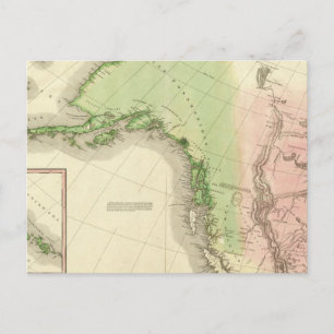 Carte Postale Amérique du Nord Nord Nord Nord Nord Nord