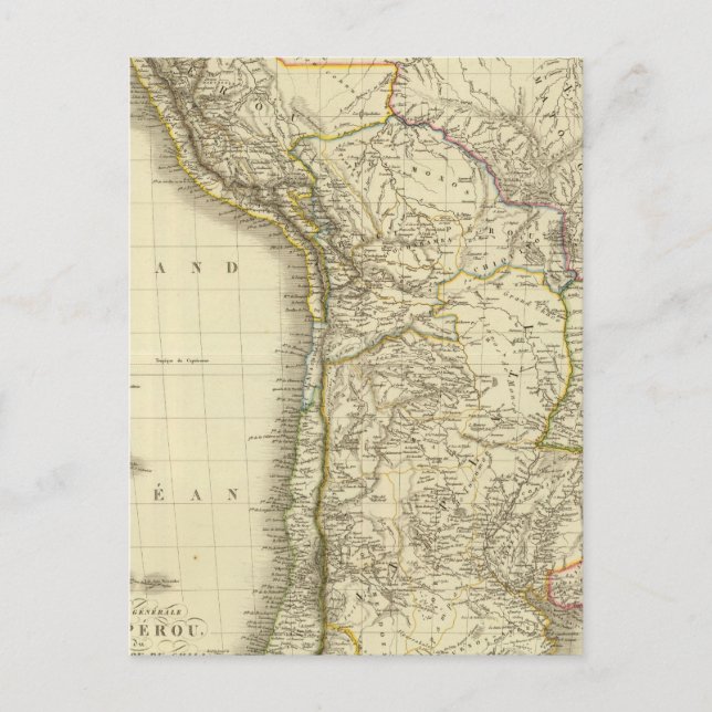 Carte Postale Amérique du Sud 34 (Devant)