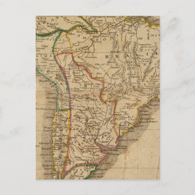 Carte Postale Amérique du Sud 7 (Devant)