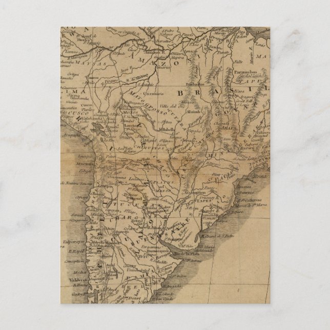Carte Postale Amérique du Sud 8 (Devant)