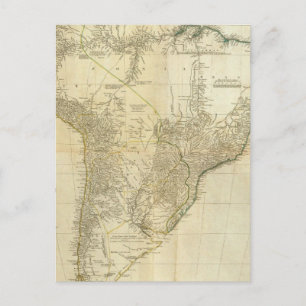 Carte Postale Amérique du Sud composite