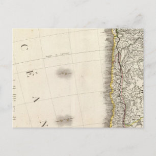 Carte Postale Amérique du Sud Sud