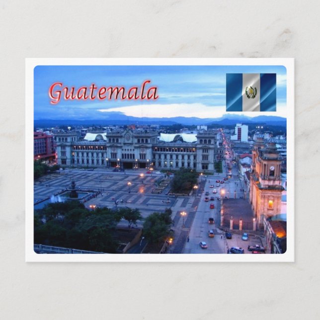 Carte Postale Amérique - Guatemala - Guatemala Ville - (Devant)