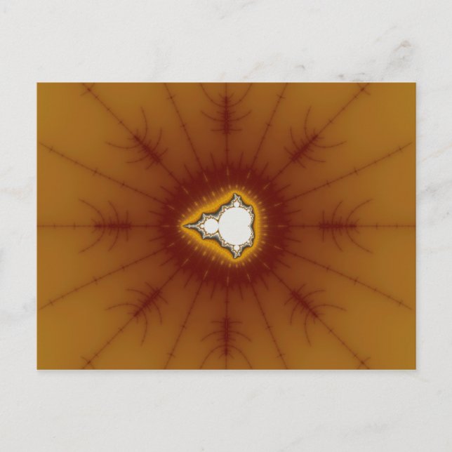 Carte Postale Amérique native - Fractal (Devant)