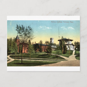Carte Postale Amherst College MA Vintage 1912