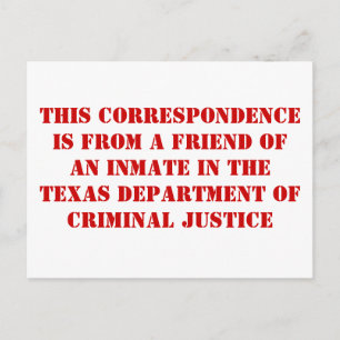 Carte Postale ami du TDCJ