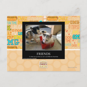 Carte Postale Amis