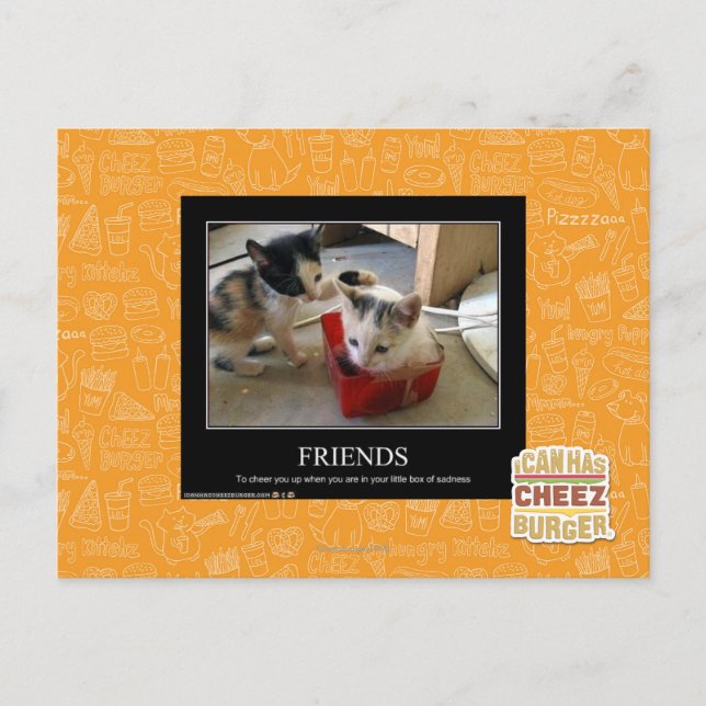Carte Postale Amis (Devant)