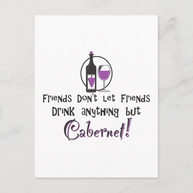 Carte Postale Amis (Devant)