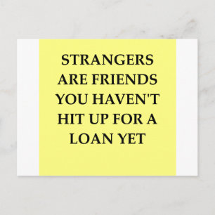 Carte Postale amis étranges