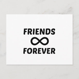 CARTE POSTALE AMIS POUR TOUJOURS