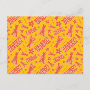 Carte Postale AMIS™   Vous êtes mon homard Motif vibrant