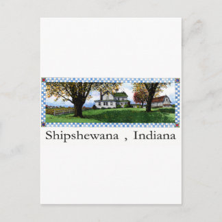 Carte Postale Amish House Shipshewana Indiana