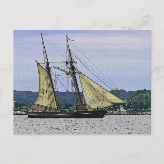 Carte Postale Amistad sur la Tamise (Devant)