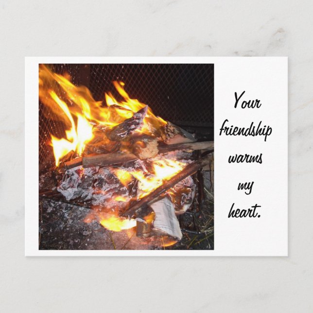 Carte Postale Amitié (Devant)