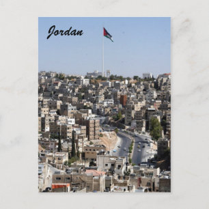Carte Postale amman city jordan