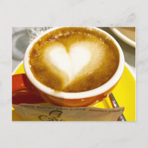 Carte Postale Amoreccino I heart Italien Café