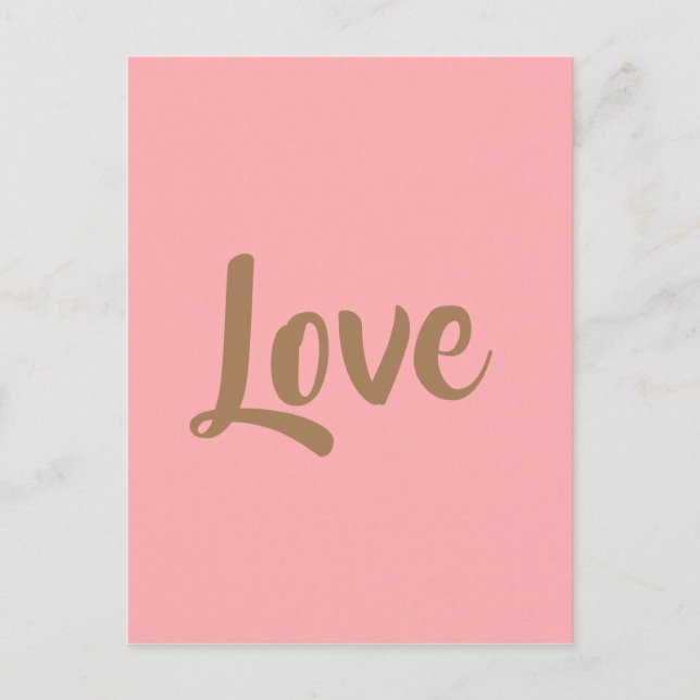 Carte Postale Amour (Devant)