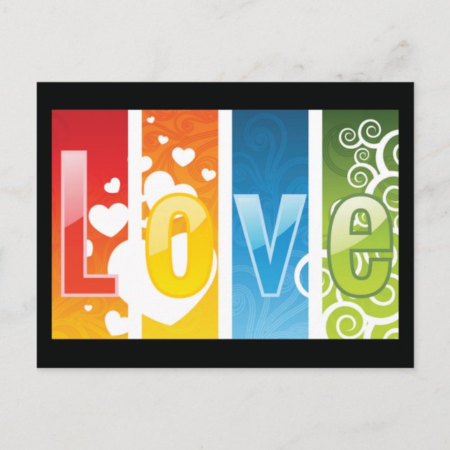 Carte Postale Amour (Devant)