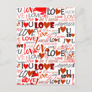Carte Postale Amour