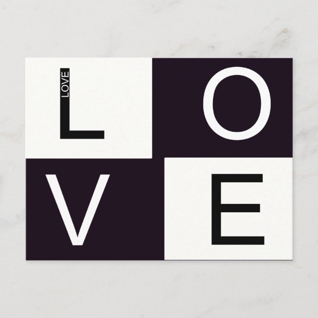 Carte Postale Amour (Devant)