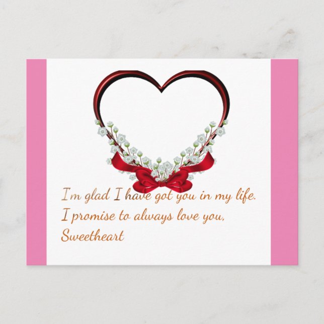 Carte Postale Amour (Devant)