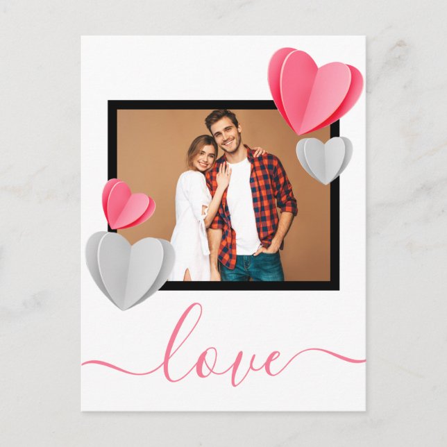 Carte Postale amour (Devant)