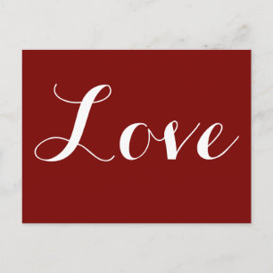 Carte Postale Amour