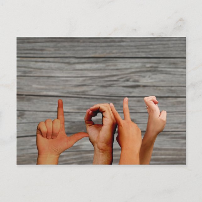 Carte Postale Amour (Devant)