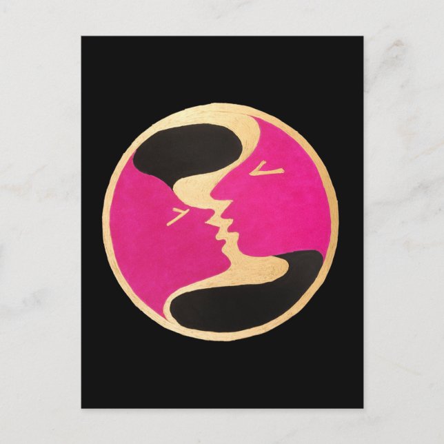 Carte Postale Amour ! (Devant)