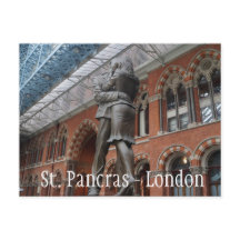 Amour à Saint-Pancras - à Londres
