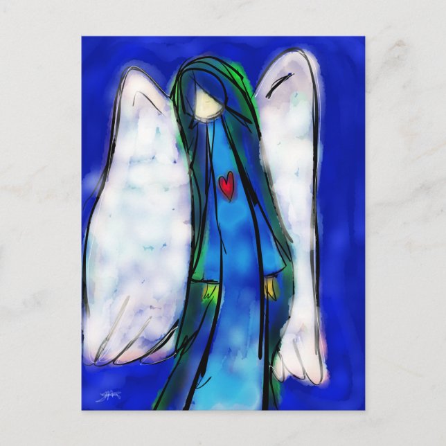 Carte Postale Amour Angel (Devant)