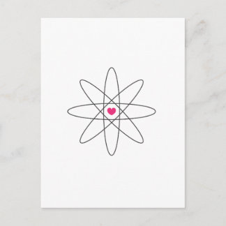 Carte Postale amour chimique